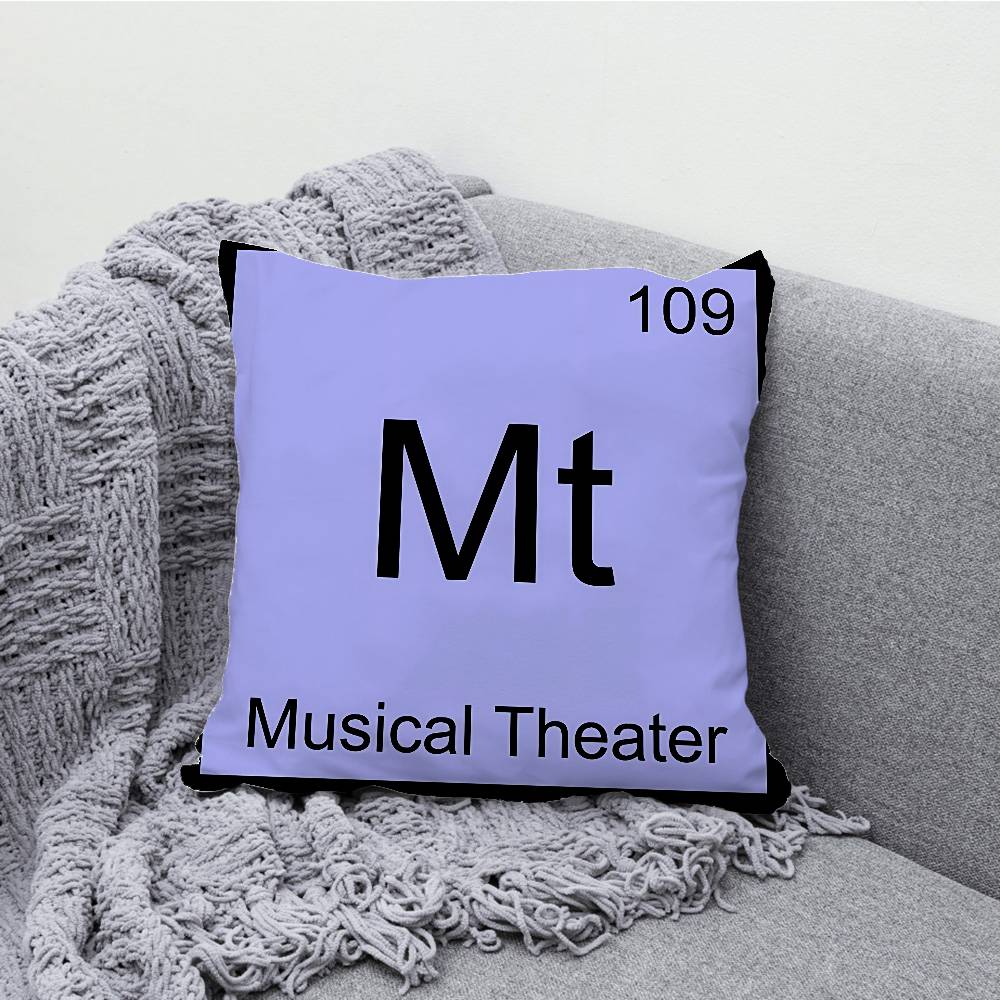D-DreamS Band T-TheaterS Наволочка с принтом Полиэфирное волокно 40x40 см Домашняя Декоративная Наволочка для диванной подушки