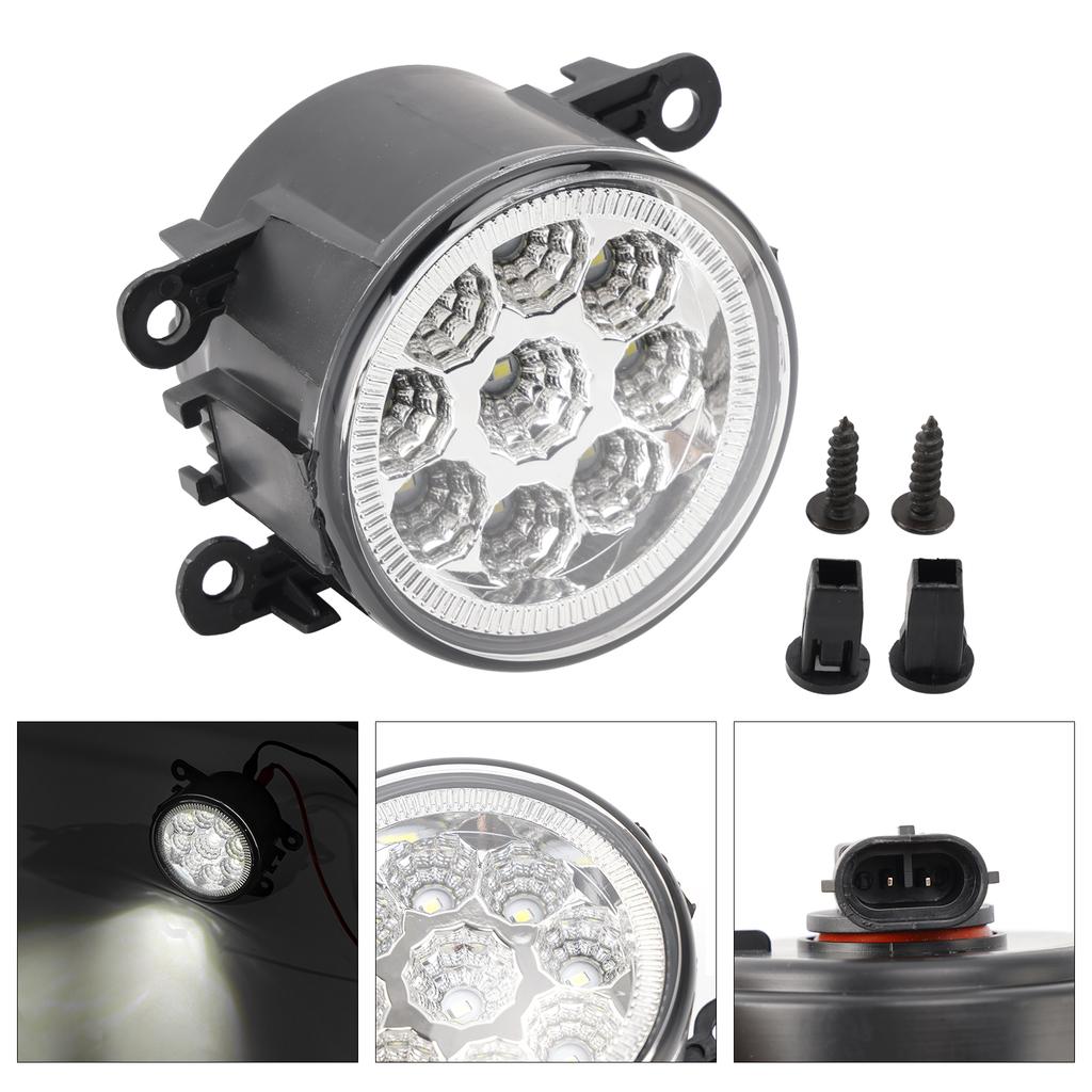 9 светодиодных дневных ходовых огней/противотуманных фар для Ford Focus Fiesta C-Max 84501AJ00A