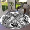 Spyxfamily Round Area Rug Carpet Rug For Living Room Bedroom Sofa Playroom Decor Nonslip Floor Mat