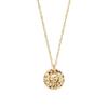 Vendome Necklace K10 Yellow Gold Sun and Moon Coin GJVN045455YG [Official] [VIH Aoyama]