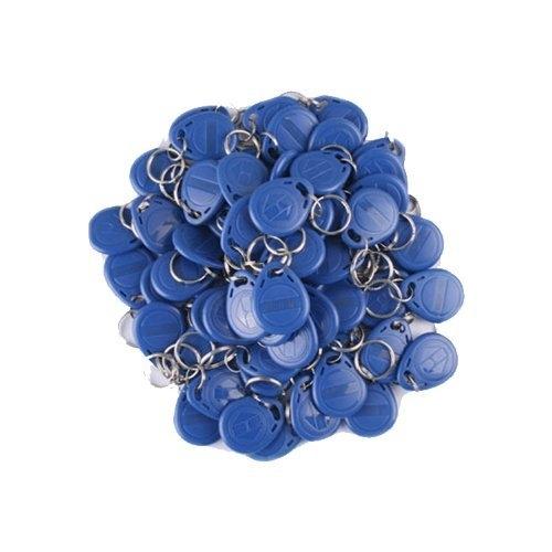 100pcs 125khz Wholesale New Rfid Proximity Id Card Token Tags Key Keyfobs Access Control Key Card Token For Door Locker (Blue)