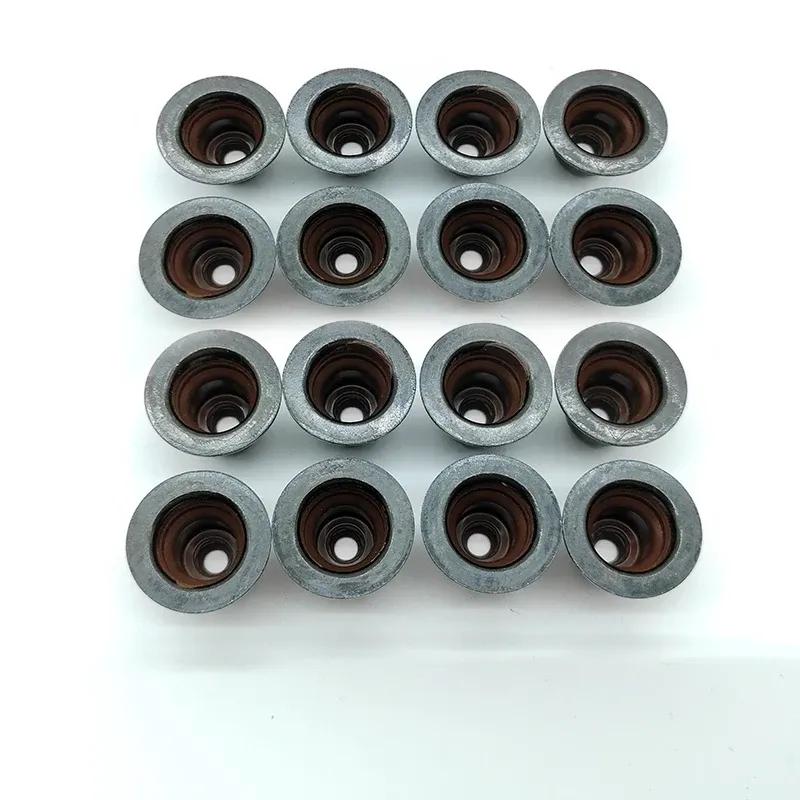 222242G000 22224-2G000 16PCS Valve Stem Oil Seal Fit for Hyundai Elantra Sonata Veloster for Kia Seltos Sportage Optima
