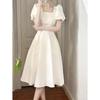2024 Summer Puff Sleeve Fairy Dress: Trendy, Elegant, High-End