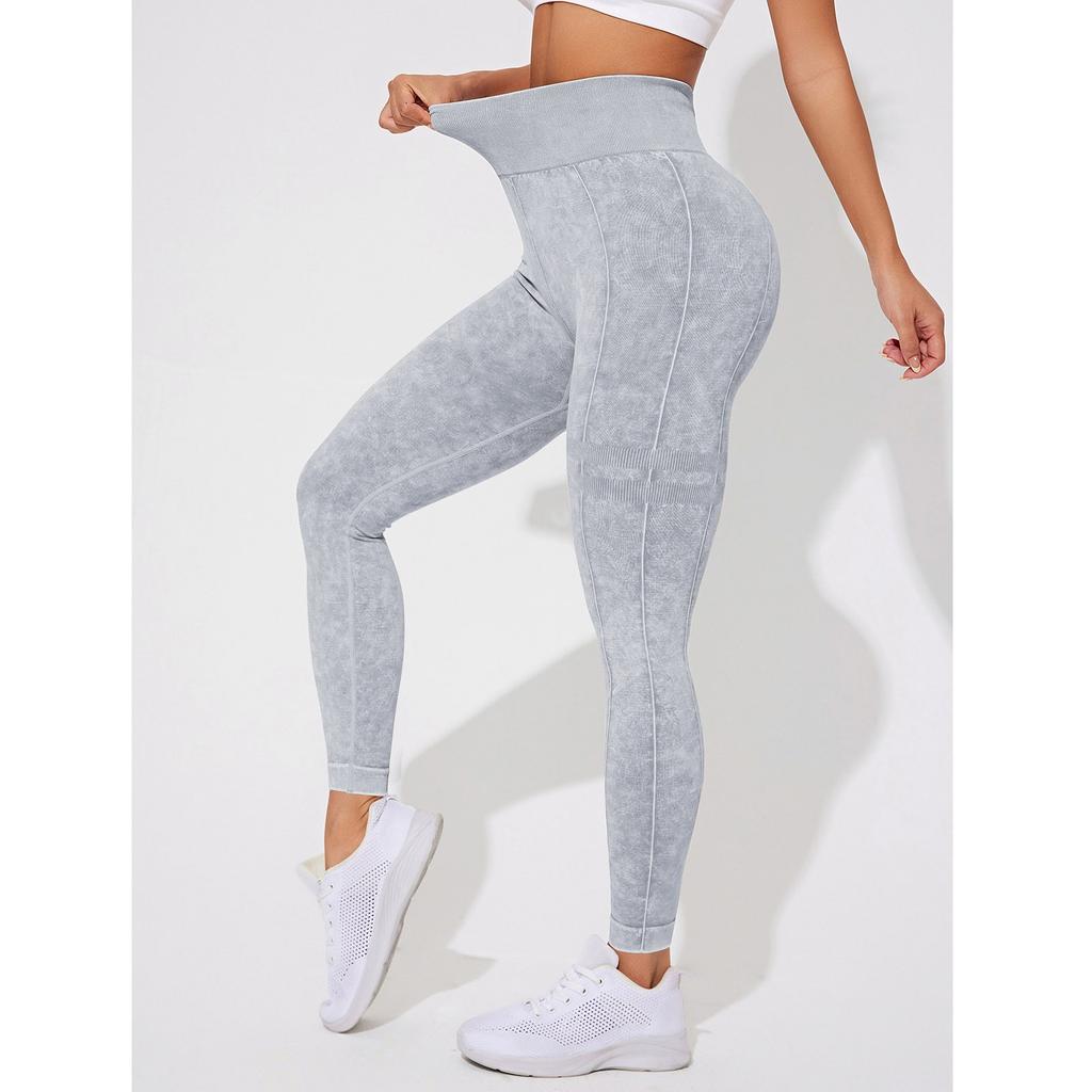 Женские повседневные бесшовные брюки для фитнеса с подтяжкой бедер, облегающие и с высокой талией, штаны для йоги Seach Hip