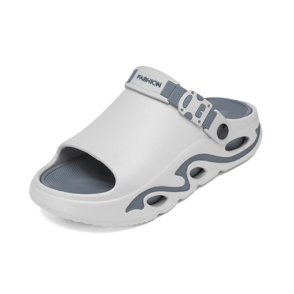 Men Slide Sandals lightweight soft sole non slip design For Beach Home Outdoor Summer Daily Comfortable Wear Lightweight