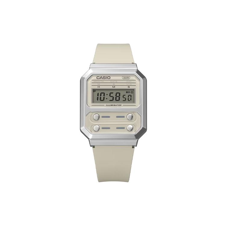 Casio Мужские часы VINTAGE Series Серые A100WEF-8A A100WEF-8A