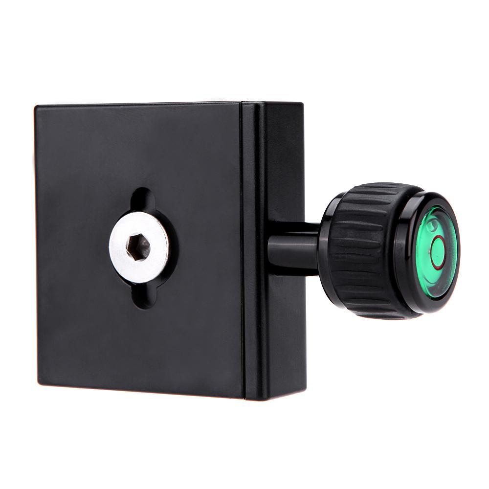 Clamp Plate Adapter With Builtin Bubble Level For Arca Swiss Rrs Wimberley Tripod Ball Head