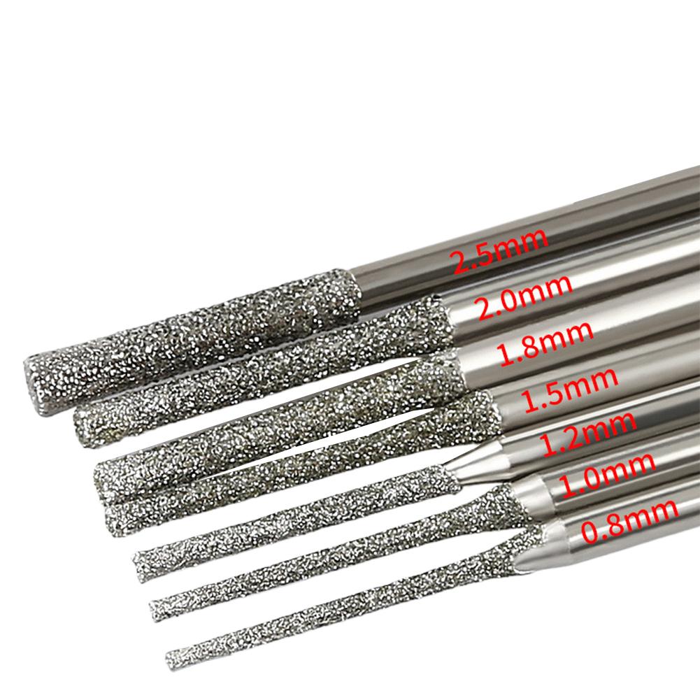 0.8mm Drill Bit Drill Bit Glass Hole Drilling 1.0mm Drill Bit 1.2mm Drill Bit