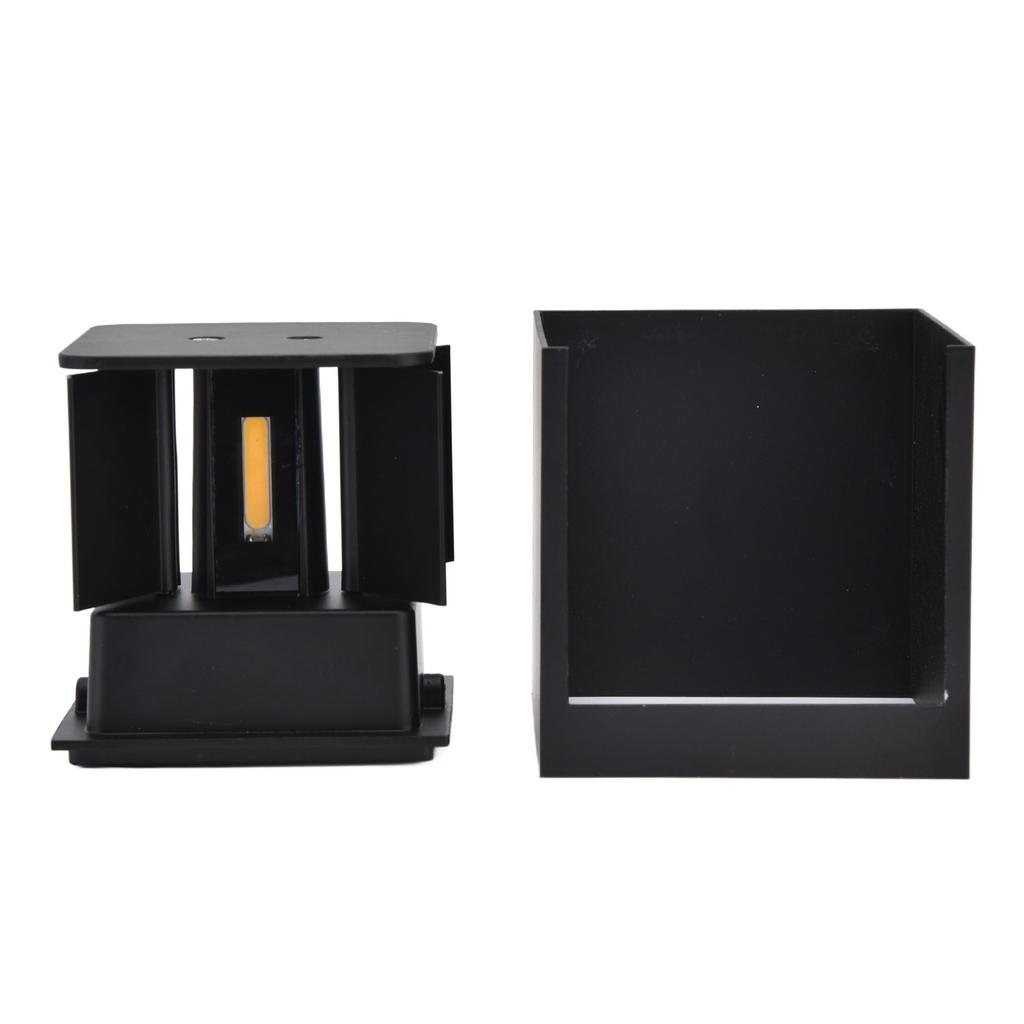 3.9in Wall Lamp Adjustable Light Angle Energy Saving Environmental Friendly Up Down Wall Light 90‑265V