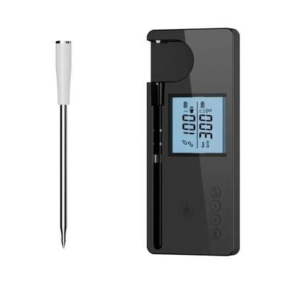 Перезаряжаемый смарт-Bluetooth 800 футов дальнего действия цифровой беспроводной кухонный термометр для стейков, барбекю, мяса с водонепроницаемым зондом