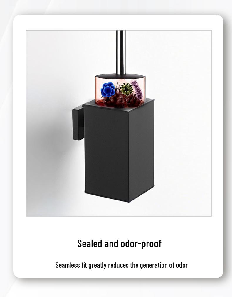 Настенный держатель для туалетной щетки из нержавеющей стали 304 класса люкс