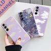 Marble Cloud Soft Silicone Case For Xiaomi Redmi Note 13 Pro 13C 14 Samsung A35 A55 M35 S24 Huawei Honor 200 iPhone Camera Protective Shockproof Cover