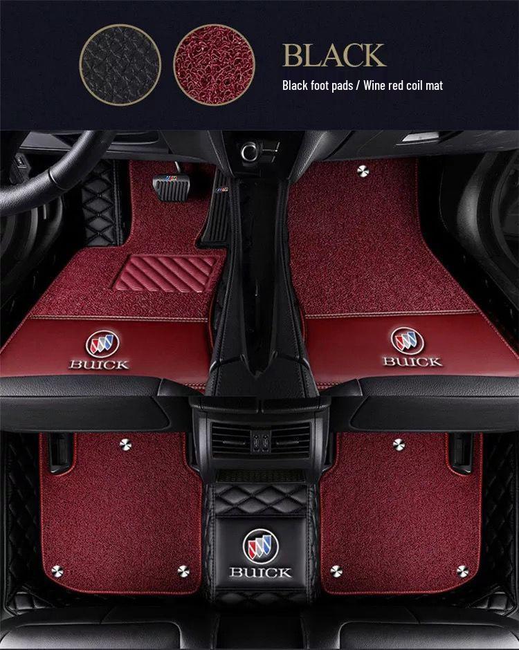Full Coverage Car Floor Mats for Buick Excelle GT, Excelle, Encore, Envision, Regal, Astra, Verano, and GL6