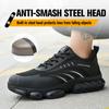 Breathable, Lightweight and Comfortable Anti-smash and Anti-puncture Safety Shoes