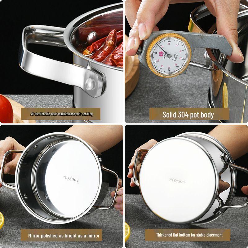 Chuangxingfa Commercial Stainless Steel Alcohol Hot Pot