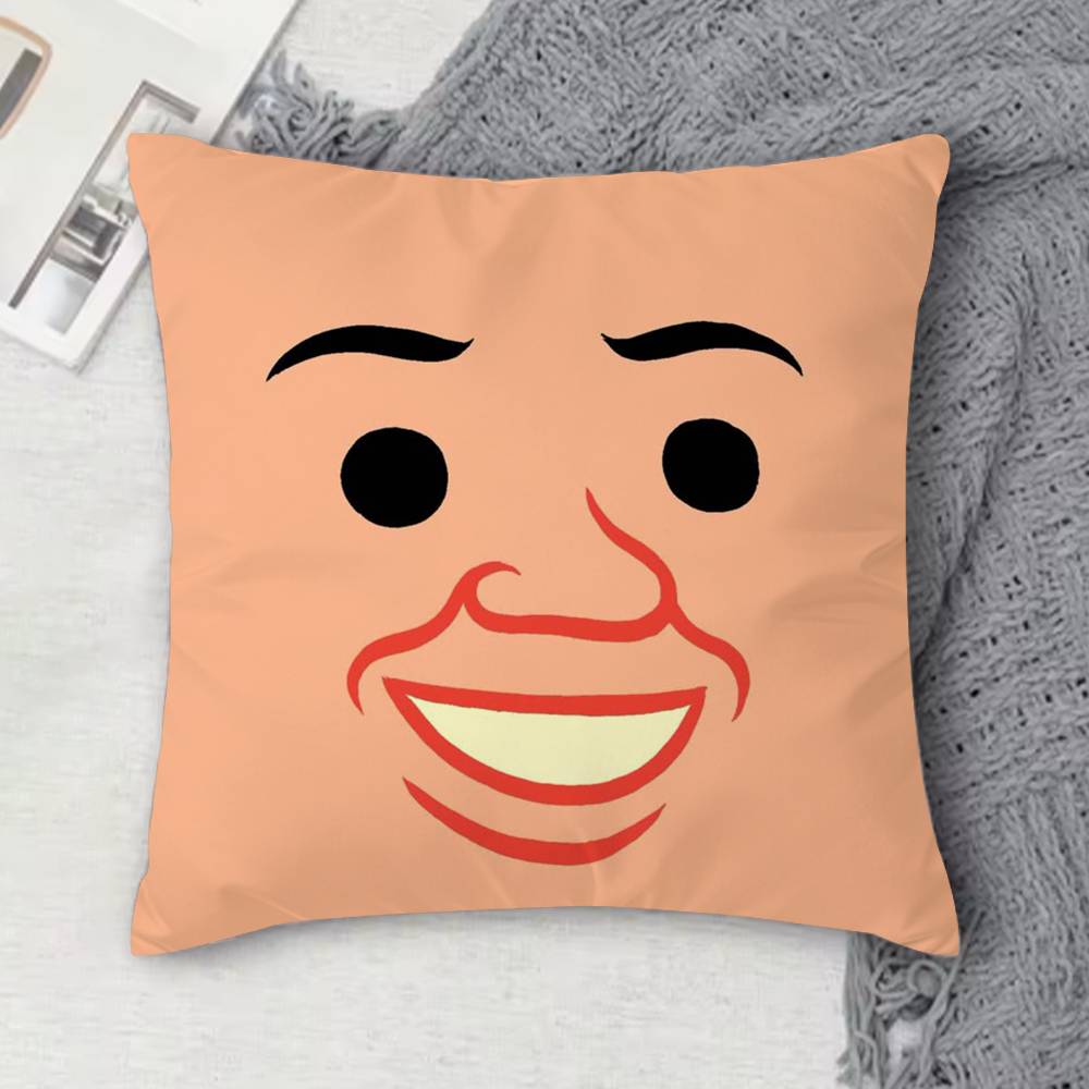 Joan Art Funny Cornella Double-Sided Printed Square Decorative Cushion Cover For Sofa Living Room Home Decor