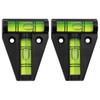 Level, 1/2/4-Piece T-Level, Mini T-Level Bubble Level, Mini Level, Mini T-Level Bubble Level, Multipurpose 2-Way Spirit Level, Shatterproof and Waterp