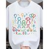 Universe Planets Graphic T-Shirt Women’s Casual Crew Neck Short Sleeve Tee Cartoon Planets Print Soft Comfortable Top for Wear
