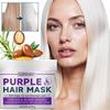 Purple Hair Mask-Removes Brassiness And Yellow Tones-Suitable For Cold Blond Shades, 250g