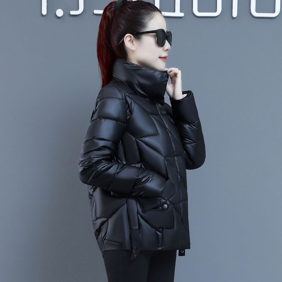 Легкая и тонкая теплая хлопковая куртка с воротником-стойкой нового стиля, не требующая стирки