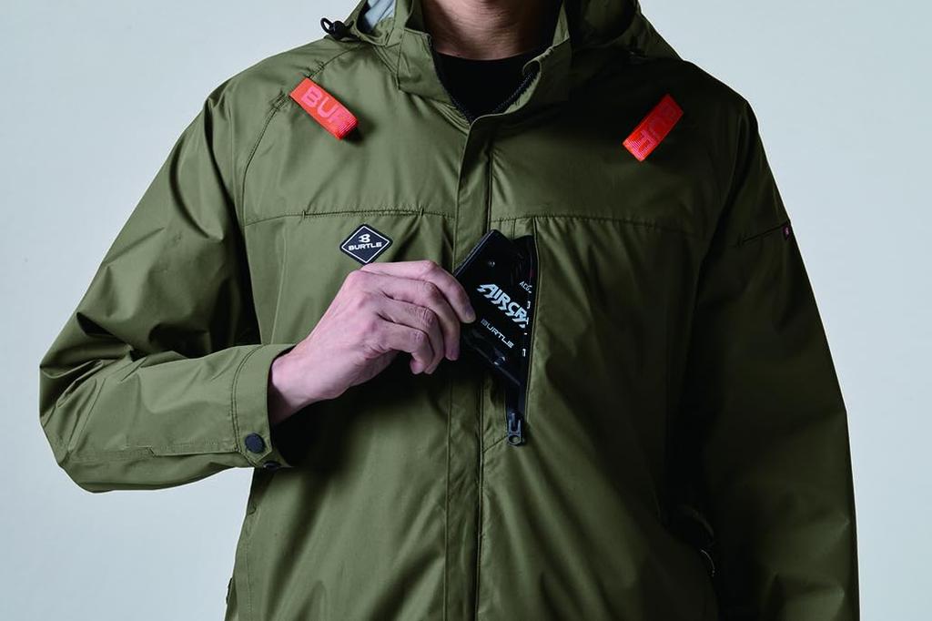 BURTLE Air Craft Blouson Limited Color Camouflage Black AC2061 38 XL (Unisex) Spring/Summer