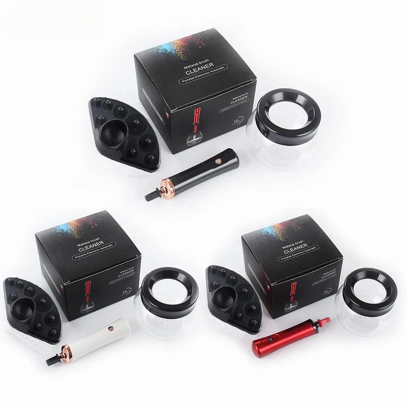 Профессиональный очиститель кистей для макияжа Быстрая стирка и сушка Кисти для макияжа Очистка кистей для макияжа Инструменты и машина