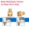1Pcs Pipe Fitting Male Female Adapter Transitional Joints  for High Pressure Washer Torch