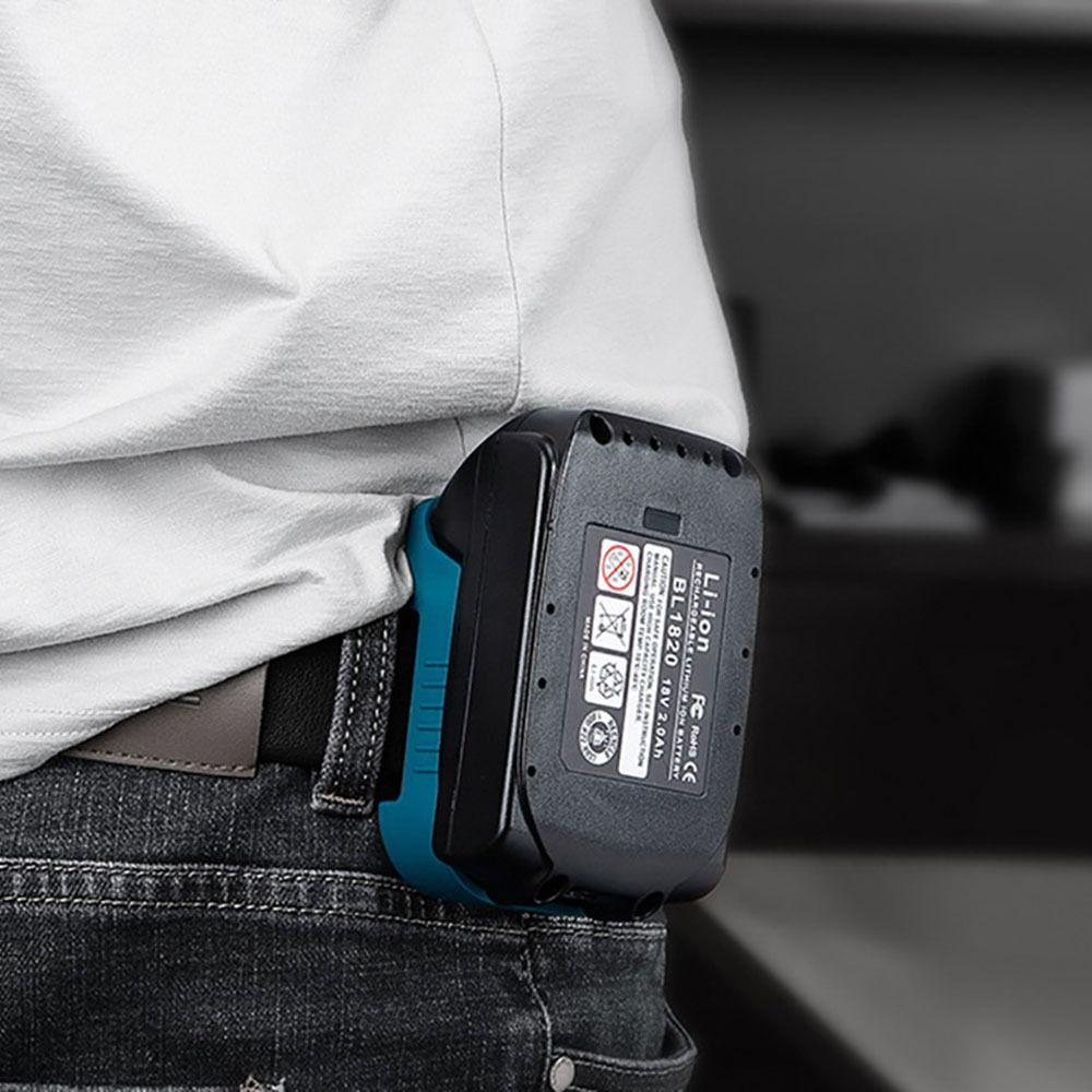 Прочная стойка для хранения аккумуляторов, универсальные держатели для ремня Makita/Bosch/Dewalt/Milwaukee