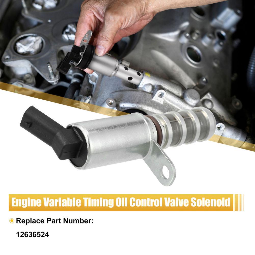 12636524 Соленоид управления фазами газораспределения двигателя VVT, совместимый с Chevrolet Volt 1.4L 1.5L GMC Terrain 1.4L 1.5L
