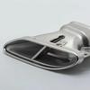 Stainless Steel Quad-Outlet Exhaust Muffler for Mercedes W205/W253/W222 S65