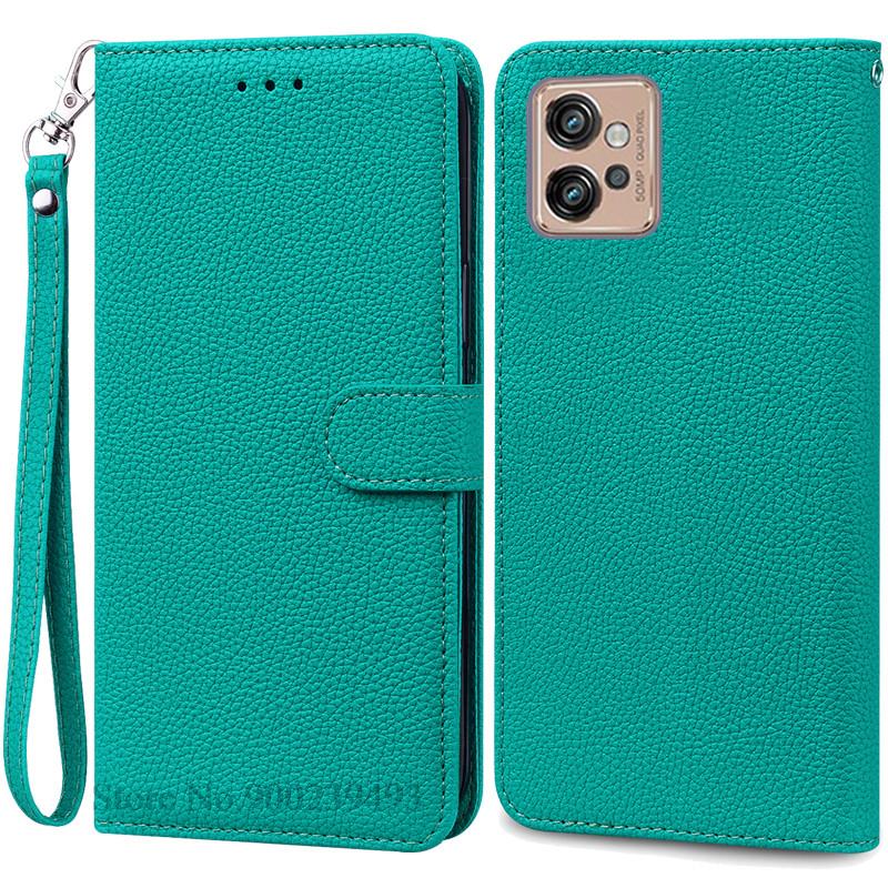 Кожаный чехол для Motorola Moto G32, чехол с магнитным откидным чехлом для Moto G32, MotoG32 G 32, чехлы для телефонов с отделением для карт, Fundas