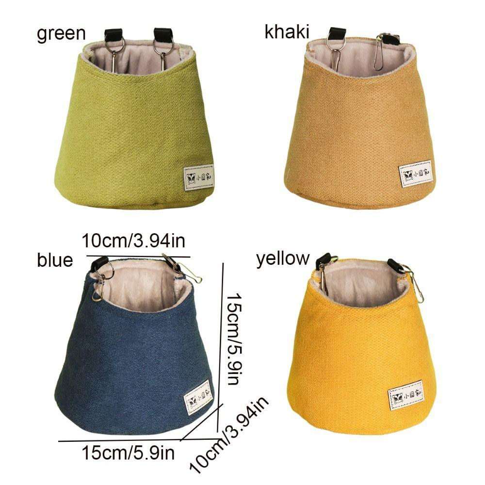 Hanging Hamster Hanging Bed Opening Squirrel Bed Cage Winter Sugar Glider Pouch Autumn