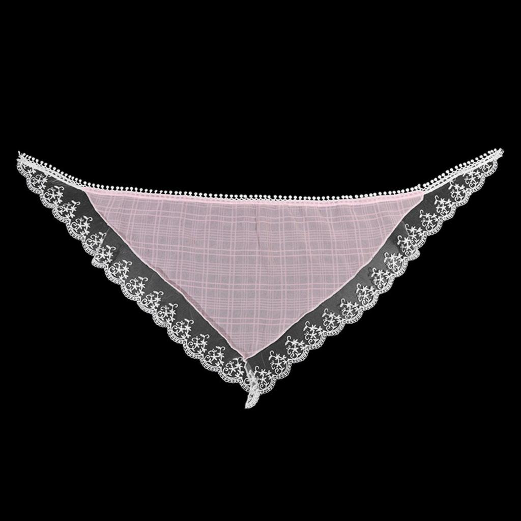 Double-use Lace Trim Hair Scarf Early Spring Butt Curtain Small Apron A-Line Half Skirt Fashion Ins Style Stacked Short Skirts