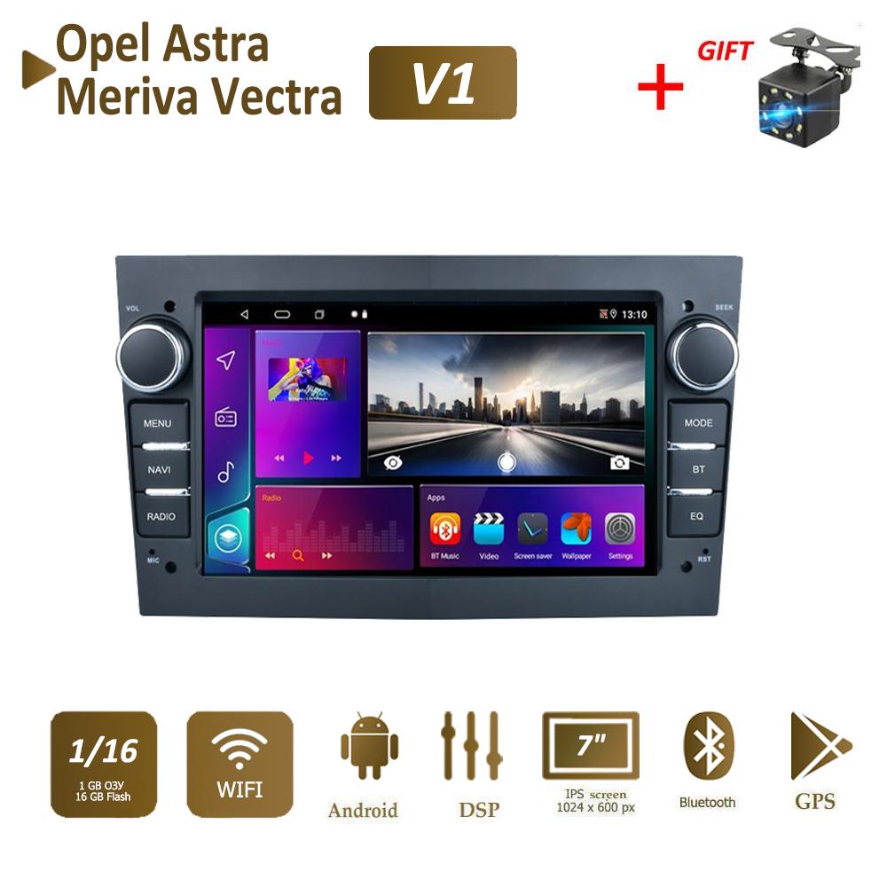 Car Radio Android For Opel Para Astra Meriva Vectra Antara Zafira Corsa 2 DIN Multimedia GPS 1+16GB