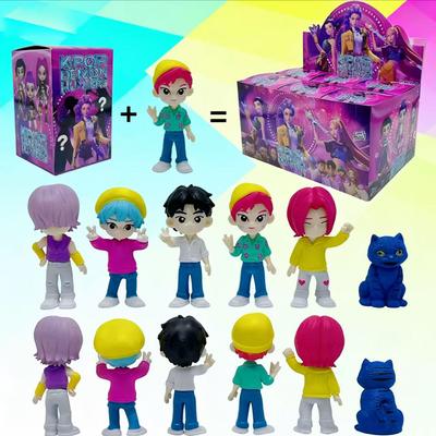 НОВЫЙ Аниме Kpop Охотники на демонов Фигурка Игрушки Derpys Tiger Ranimeumi Mira Zoey Sussy Фигурка Кукла Для фанатов Рождественский подарок