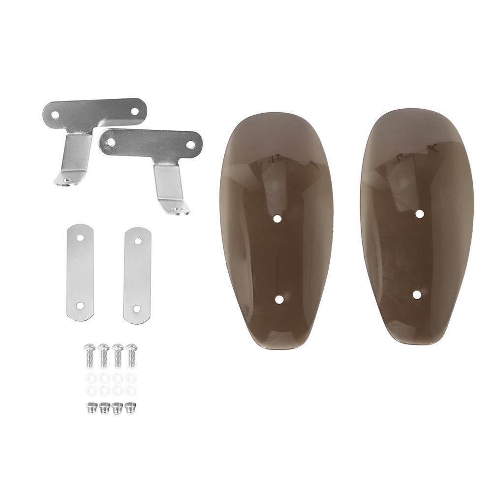 Дефлектор защиты рук на лобовое стекло для Harley Touring FLHT 1996-2013