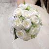 Artificial Bridal Bouquet, Wedding Bouquets Elegant, Handmade Throw Bouquet for