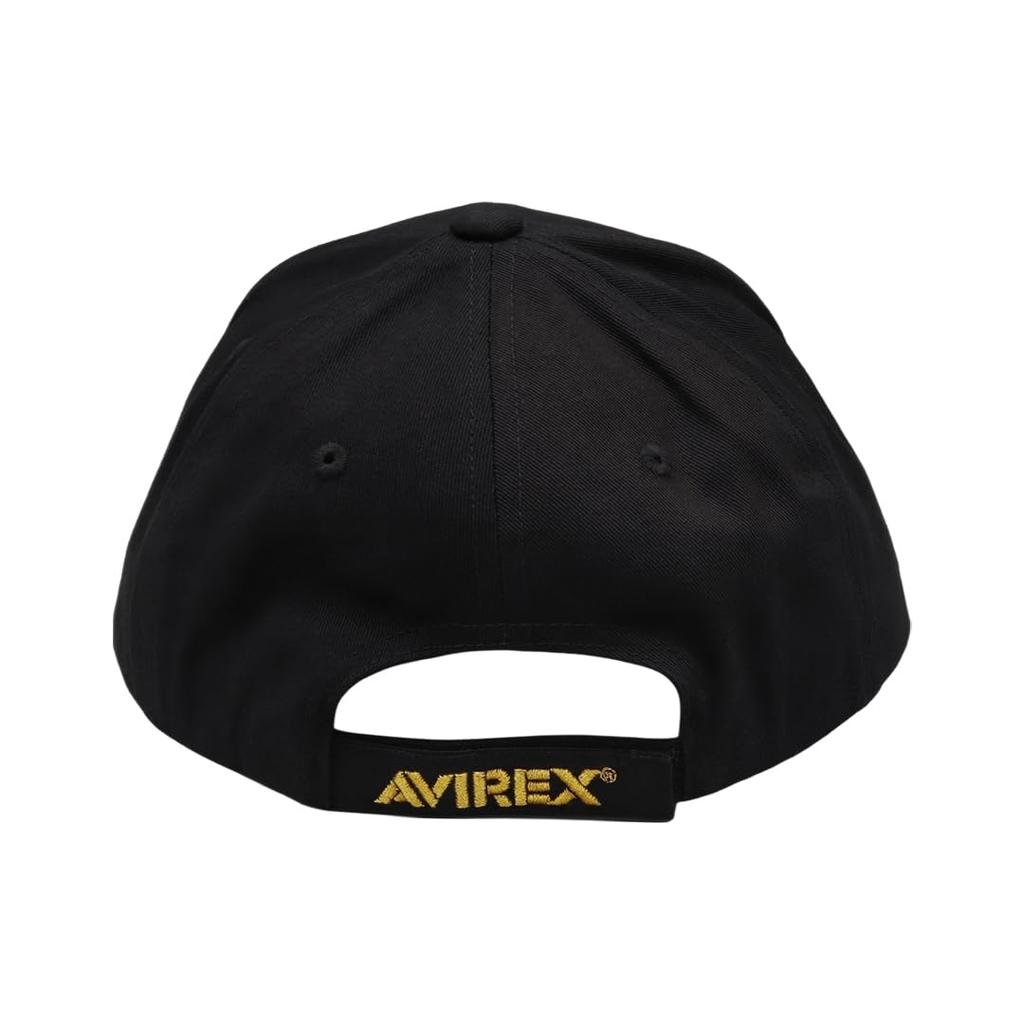 AVIREX Кепка Мужская Бренд Логотип Шляпа Длинный Козырек Американский Повседневный Военный AVIREX Темно-синий ВМС США Аполлон Кепка Мужчины Крутая Стильная Черный Золотой