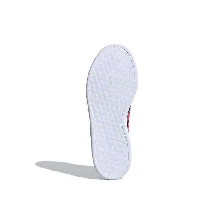 Adidas Neo Grand Court Удобные Низкие Кроссовки Женские Кроссовки Черные Розовые FW0798