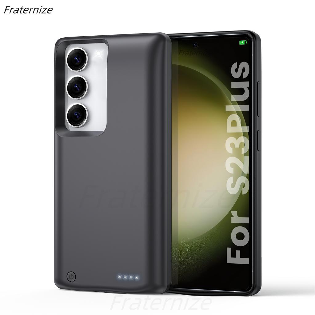 Для Samsung Galaxy S22 S23 S24 S25 Ultra S25 Plus Зарядный чехол Power Bank Перезаряжаемая Расширенная зарядная крышка 10000 мАч