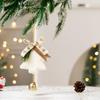 Plush Christmas Tree Xmas Decor Bell Pendant Soft Xmas Hanging Decoration  Home Party