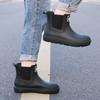 Couple Rain Shoes Women's Short Men's Rain Boots Elastic Band High-end Waterproof Glue Shoe Size Water Shoes