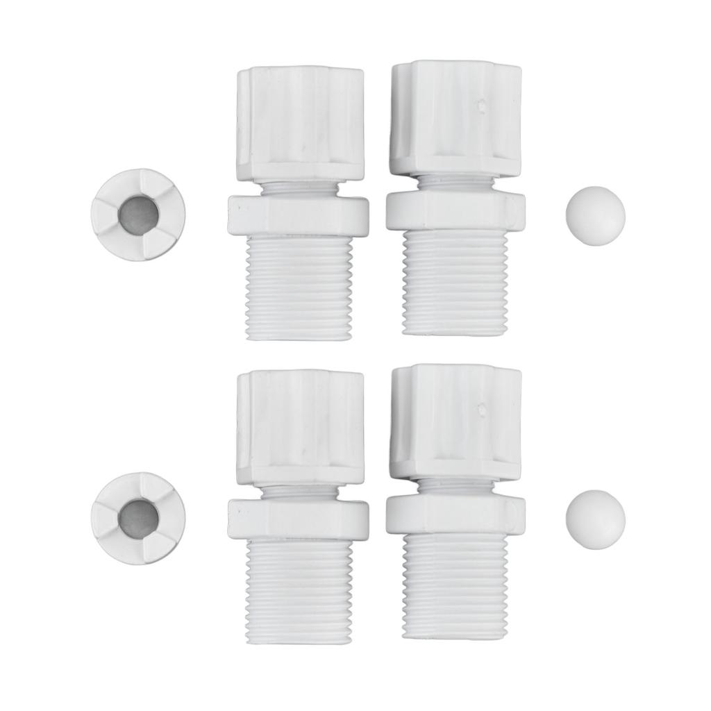 2 Комплекта Обратный клапан Впускной фитинг Адаптер в сборе Аксессуары для чистки бассейна для HAYWARD
