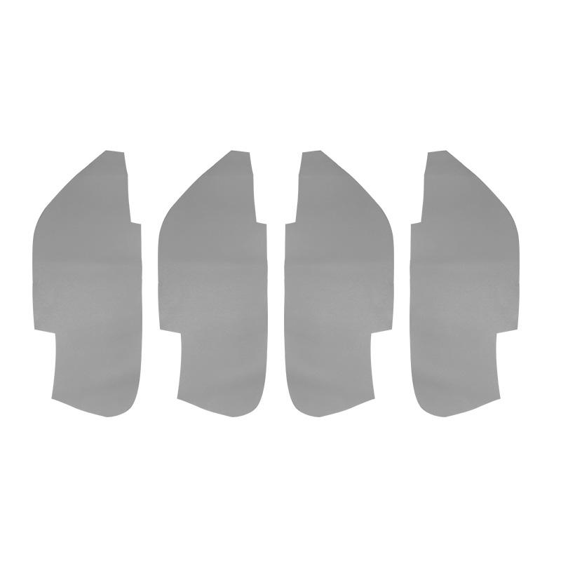 4 шт. автомобильный кожаный подлокотник из микрофибры для салона двери, накладка для Subaru Forester 2013 2014 2015 2016 2017