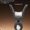 2pcs Big Fish Capacity Fishing Rod Holder Black Color Sheep Horn Rod Head  Competitive Fishing