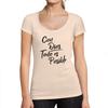Ultrabasic Tee-Shirt Femme Col Rond Decollete Con Dios Todo Es Posible
