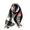 Scarf Women's Winter 2025 New Plaid Printing Tassel Imitation Cashmere Scarf Fashion Warm Shawl Scarf