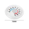 Self Adhesive Round High Accuracy Thermometer for Window Indoor Outdoor Wall Greenhouse Garden Home