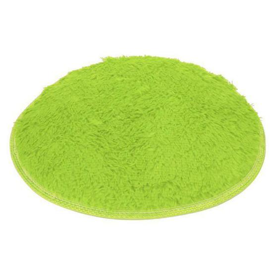 40cm Round Bathroom Bedroom Coral Fleece Soft Non-slip Floor Mat Rug Home Decor