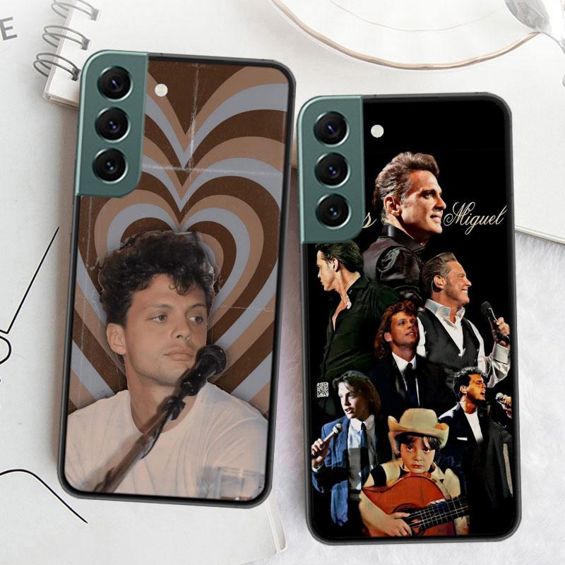 Чехол для телефона L-Luis Miguel Singer для Samsung A16 A26 A36 A56 A02 A03S A04S A05S Galaxy A55 A35 A25 A15 S10 Lite A9 A8 A7 A6 Plus